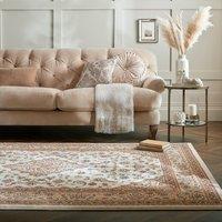 Antalya Traditional Rug Beige/White