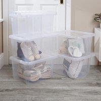 Wham Crystal Set of 5 Storage Boxes & Lids