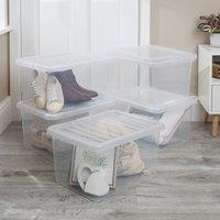 Wham Crystal Set of 5 Storage Boxes & Lids