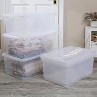 Wham Crystal Set of 5 Storage Boxes & Lids