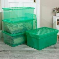 Wham Crystal Set of 5 Storage Boxes & Lids