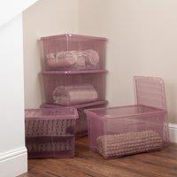 Wham Crystal Set of 5 Storage Boxes & Lids
