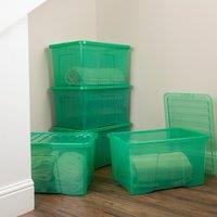Wham Crystal Set of 5 Storage Boxes & Lids