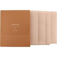 Set of 4 Sandalwood Drawer Liners