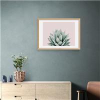 East End Prints Blush Succulent Print