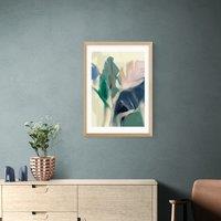 East End Prints Pastel Leaves Print