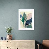 East End Prints Pastel Leaves Print