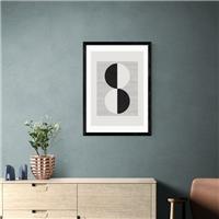 East End Prints Abstract Circles Print