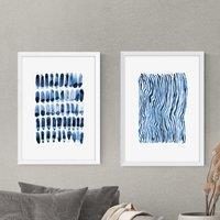 Set of 2 East End Prints Blue Prints