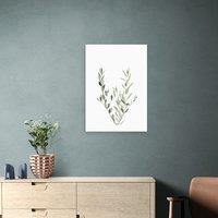 East End Prints Botanical II - Olive Branch Print