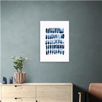East End Prints Blue Set I Print