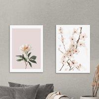 Set of 2 East End Prints Delicate Prints