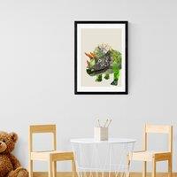 East End Prints Triceratops Print