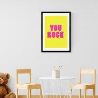 East End Prints You Rock Print
