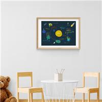 East End Prints Placemat Space Print