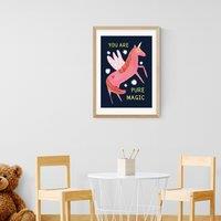 East End Prints Magic Unicorn Print