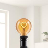 Heart 3W Decorative Bulb