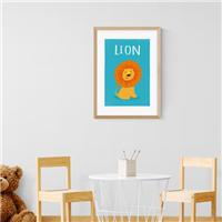 East End Prints Lion Print