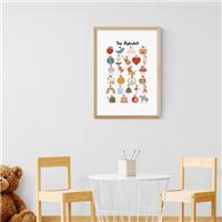 East End Prints Alphabet Print