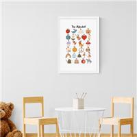 East End Prints Alphabet Print