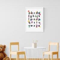 East End Prints Alphabet Confetti Print