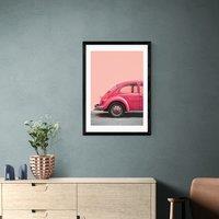 East End Prints Pink Bug Print