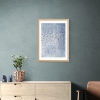 East End Prints Moving On Blue Print