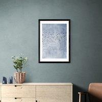 East End Prints Moving On Blue Print