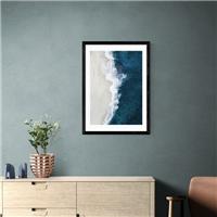 East End Prints Ocean Aerial Print