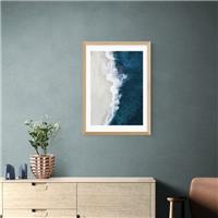 East End Prints Ocean Aerial Print