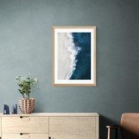 East End Prints Ocean Aerial Print