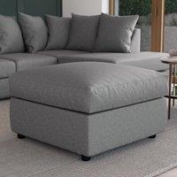 Blake Soft Texture Fabric Footstool