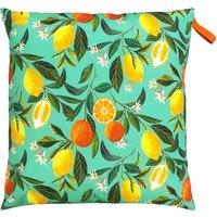 Evans Lichfield Orange Blossom Outdoor Floor Cushion