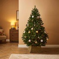 6ft Pre-Lit Fraser Fir Christmas Tree with 200 LEDs