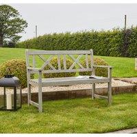 Cambridge 2 Seater Bench Grey