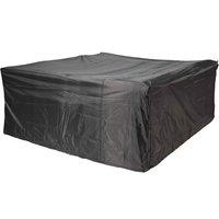 Aerocover Oblong Garden Set Cover Grey