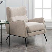 Clara Linen Effect Accent Chair