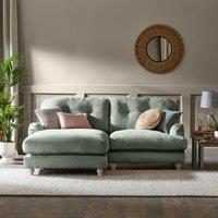 Martha Vintage Velvet Corner Chaise