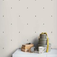 Sophie Allport Bees Wallpaper Beige/White/Black