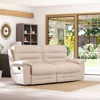 Lulworth 3 Seater Manual Recliner Sofa Sand