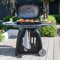 N-Grill Gass BBQ Grill, 3 Burner Black