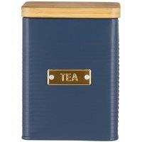 Otto Square Navy Tea Canister Navy (Blue)