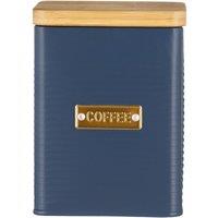 Otto Square Navy Coffee Canister