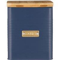 Otto Square Navy Cookie Canister Navy (Blue)