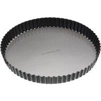 MasterClass Non Stick Fluted Loose Base Quiche Tin Round 28cm