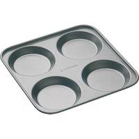 MasterClass Non Stick 4 Cup Yorkshire Pudding Pan 24cm