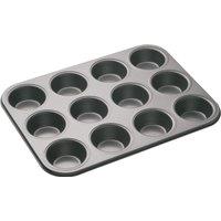 MasterClass Non Stick 12 Cup Deep Baking Pan 35cm x 27cm