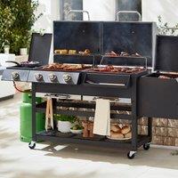 Tower Ignite XL Gas BBQ, Black Steel Black