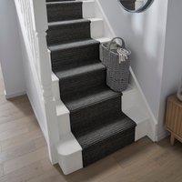 PractiMat Eleni Washable Stair Runner Eleni Black