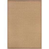 Jute Border Rug Brown